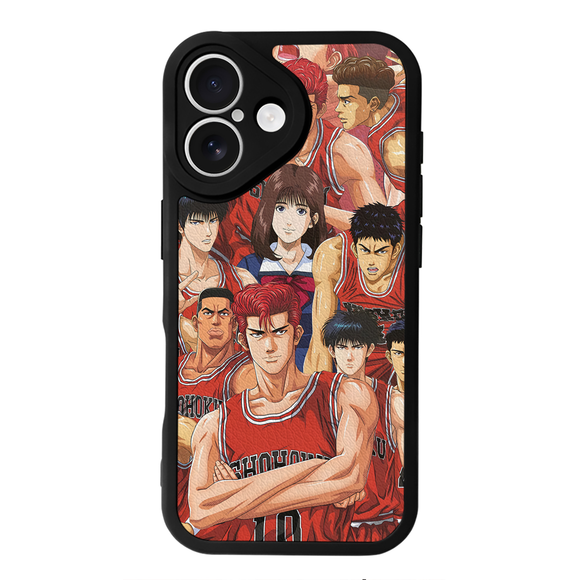 （画像用） SLAM DUNK／スラムダンク 【iPhone 16シリーズ対応】シリコンスマホケース（レザー調） 材質：シリコン